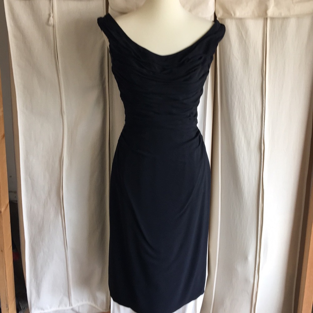 Jean of California black wiggle dress